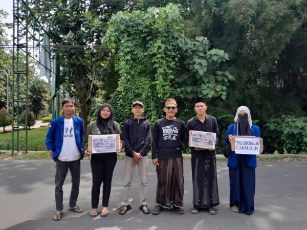 Kyai dan Santri di Panijahan Bogor Galang Dana Bagi Korban Gempa Bumi di Cianjur