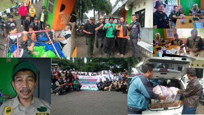 24 Jam Bantuan Mengalir Terus Menerus, Ribuan Kendaraan Logistik Luar Daerah Cianjur Memadati Jalan