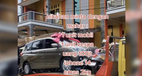 Warga Jember Heboh : Pernikahan Sultan Maharnya Rumah Mewah, Mobil hingga iPhone Pro Max
