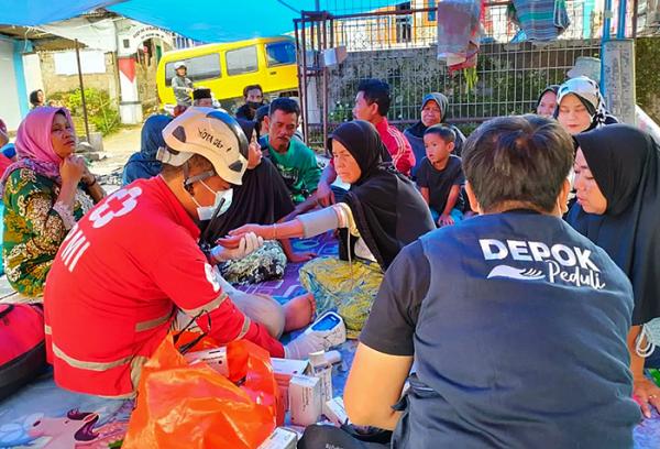 Layanan Pengobatan Gratis dari Tim Depok Peduli Gempa Cianjur, Diminati Warga Korban Gempa