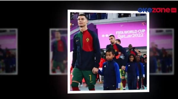 Anak Indonesia Digandeng Cristiano Ronaldo di Piala Dunia 2022, Begini Ceritanya