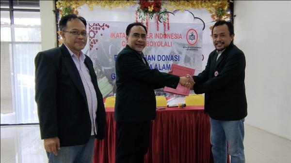 IDI Boyolali Serahkan Bantuan untuk Korban Gempa di Cianjur