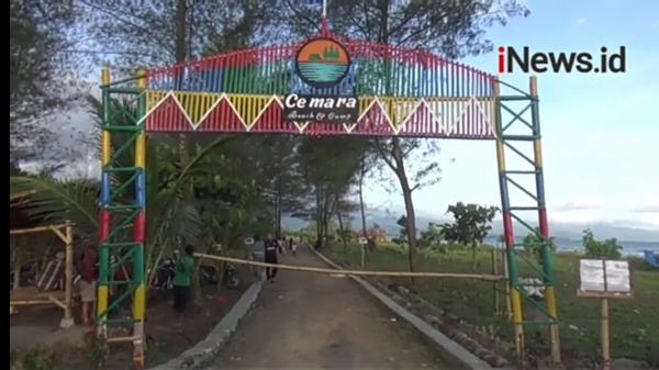 Video Pantai Cemara Tanjung Agung di Bawah Sinar Fatamorgana