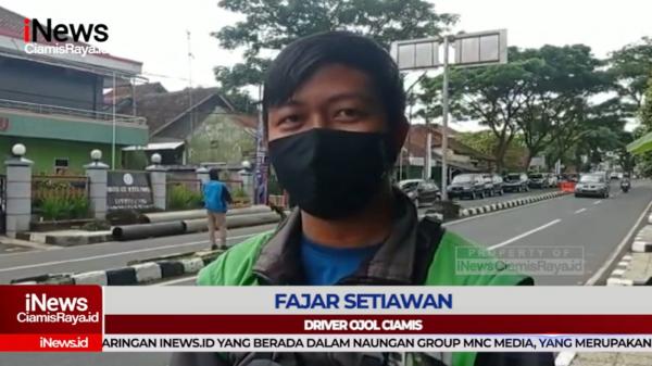 VIDEO: Peduli Korban Gempa Cianjur, Driver Ojol Ciamis Turun ke Jalanan Galang Dana