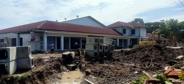 Diduga Lamban, Sekda Sragen Perintahkan Kebut Pekerjaan Pasar Nglangon