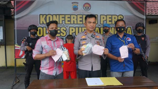 Polisi Tangkap Pengedar Obat Terlarang di Purbalingga, Beli dari Aplikasi Jual Beli Online