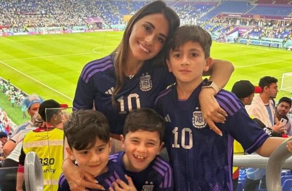 Senyum Bahagia Keluarga Lionel Messi  saat Argentina Tembus Babak 16 Besar Piala Dunia 2022