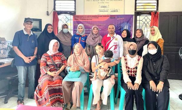 Dosen FE UBB Dampingi UMKM Desa Karya Makmur Tingkatkan Kualitas SDM dan Pendapatan Keluarga
