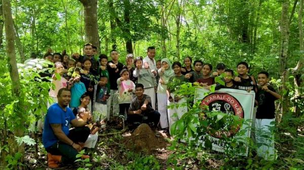 Kapolres TTU Inisiasi Penanaman 500 Anakan Pohon pada 3 Lokasi Cegah Erosi