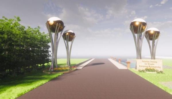 Desain Infrastruktur Jalan Wisata Kampung Kelengkeng Simoketawang Usai, Ini Hal Menariknya