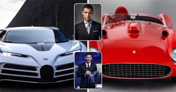Adu Koleksi Mobil Mewah Ronaldo vs Messi, Ada yang Harganya Ratusan Miliar