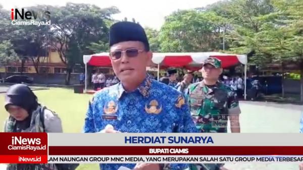 VIDEO: Peringati HUT ke-51 Korpri, Bupati Ciamis Berikan Uang Kadeudeuh kepada 378 Purnabakti