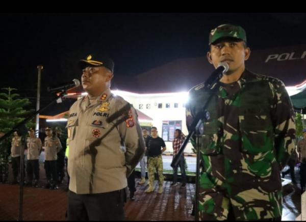 Antisipasi Guantibmas Jelang Milad GAM, Apel  Gabungan Bersama TNI/Polri di Mapolres Aceh Utara