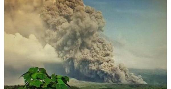 Menakutkan! Ini Penampakan Foto Detik-Detik Erupsi Gunung Semeru
