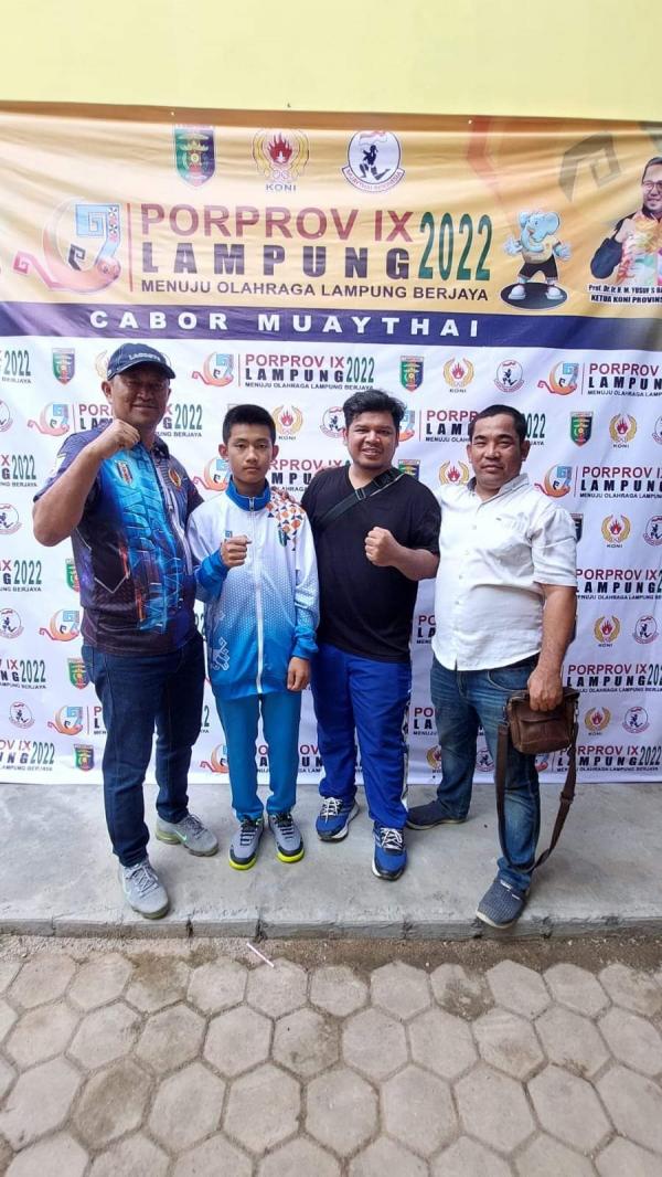 Porprov Lampung ke lX, Cabor Muay Thai Kembali Sumbangkan 1 Medali Emas