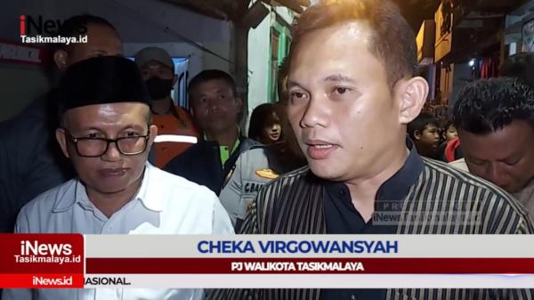 VIDEO: Pj Wali Kota Tasikmalaya Cheka Virgowansyah Cek Kondisi Rumah Terdampak Gempa Garut