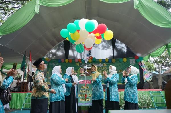 Festival Aswaja Anak PAUD, Kabupaten Pekalongan Keluar Sebagai Juara Umum