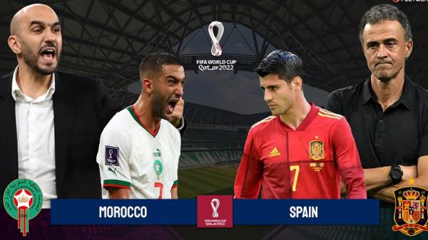 Matador Unggul Head to Head, Singa Atlas Siap buat Kejutan, Malam Ini Maroko vs Spanyol  