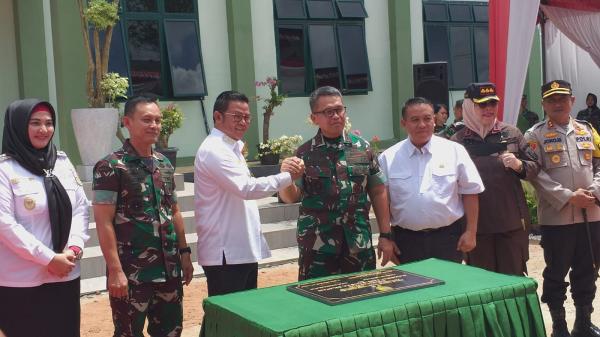Resmikan Makodim Bangka Selatan, Pangdam II/ Sriwijaya Imbau TNI-Polri Terus Pererat Sinergitas