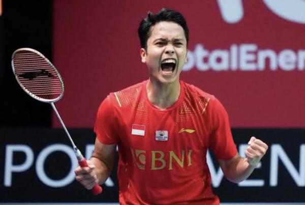 Mantap! Libas Wakil China, Ginting Tembus Semifinal India Open 2023