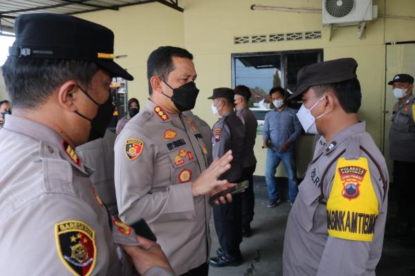 Pasca Bom Bandung, Kapolresta Banyumas Sidak Beberapa Polsek