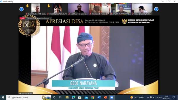 KI Pusat Apresiasi Desa Mewujudkan Transparan dan Sejahtera