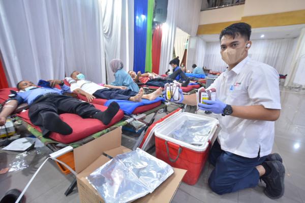 Kegiatan Sosial, Kilang Pertamina Balongan Kumpulkan 342 Kantong Darah