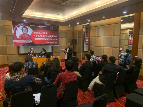 Sosialisasi Empat Pilar Kebangsaan, Agustina Wilujeng: Kehidupan Harus Bernilai Pancasila