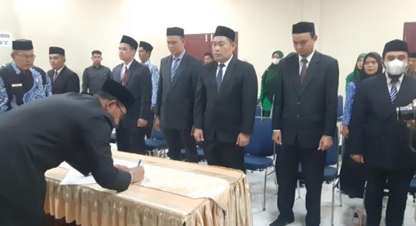 Sekda Aceh Selatan Lantik Pejabat Eselon III dan Pejabat Fungsional
