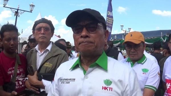 Moeldoko Puji Petani Ngawi karena Surplus Padi Nasional