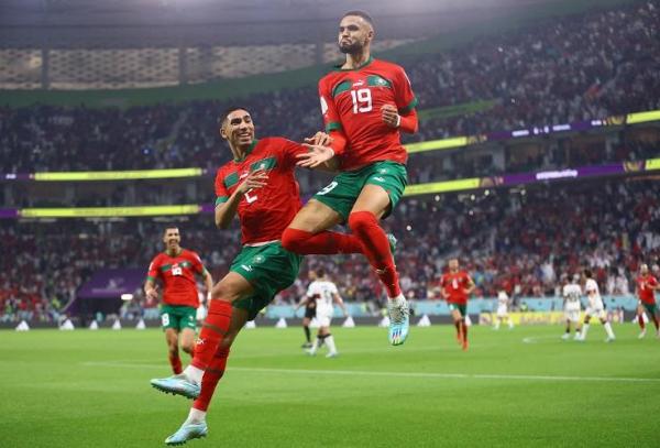 Gol Tunggal Striker Maroko Youssef En-Nesyri Sukses Bawa Timnya ke Semifinal Piala Dunia 2022