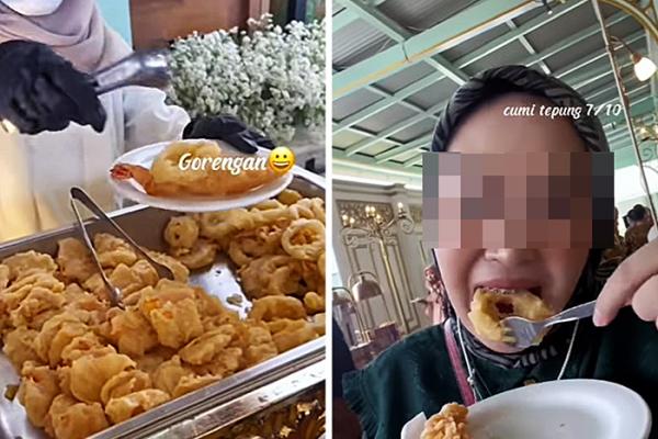 Beri Nilai Tiap Makanan di Pernikahan Kaesang, Wanita ini Dikritik Netizen