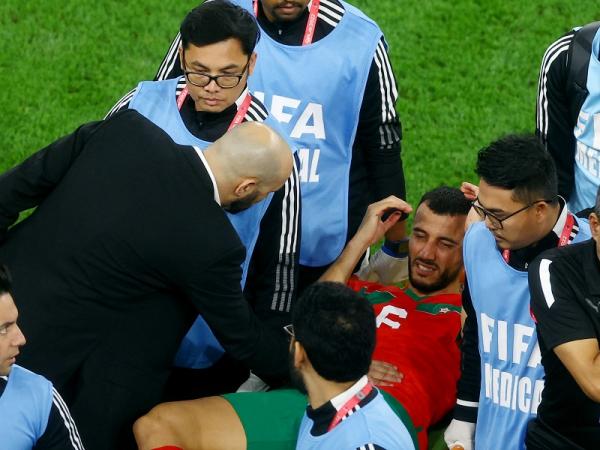 Jelang Semifinal Piala Dunia 2022: Kapten Timnas Maroko Dibalut Cidera