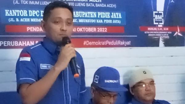 DPC Demokrat Pidie Jaya Launching Pendaftaran Caleg Tahun 2024