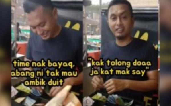Viral, Pemilik Restoran ini Enggan Dibayar Cuma Minta Doa untuk Ibunya