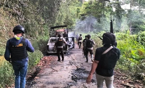 KKB Serang Rombongan Polisi di Kabupaten Kepulauan Yapen, Satu Warga Sipil Meninggal Dunia