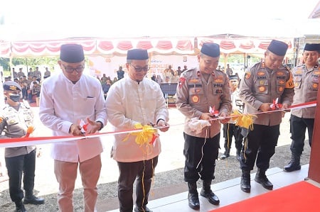 Masjid Al Mukhlisin Polres Mateng Diresmikan, Diberi Nama dari Semangat Proses Pembangunan