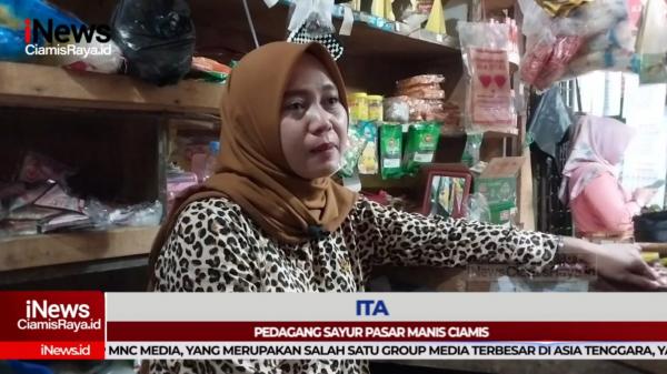 VIDEO: Jelang Nataru 2023, Harga Sejumlah Sayuran Meroket di Pasar Ciamis