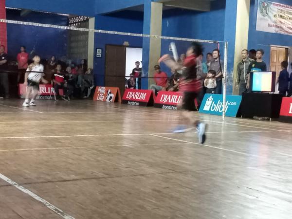Ratusan Atlet Turun di Kejuaraan Bulutangkis Piala Ketua DPRD Banjarnegara
