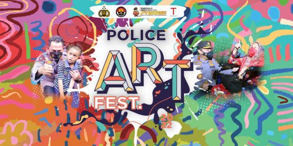 Wujud Pedulli terhadap Disabilitas dan Seniman, POLRI Gelar Police Art Festival 2022