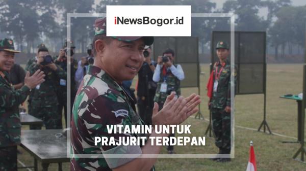 Prajurit Terdepan TNI AD Dapat Bantuan Vitamin, Wakasad: Semoga Bermanfaat