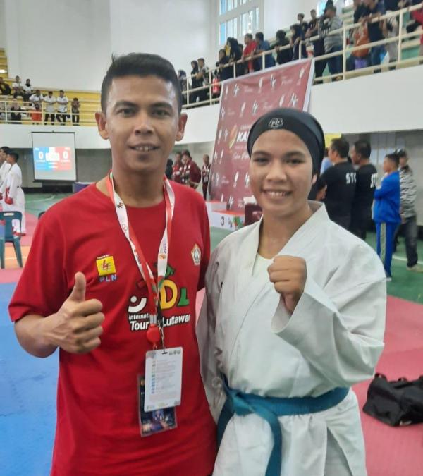 Karate Aceh Tengah Raih Medali Emas di PORA XIV Pidie