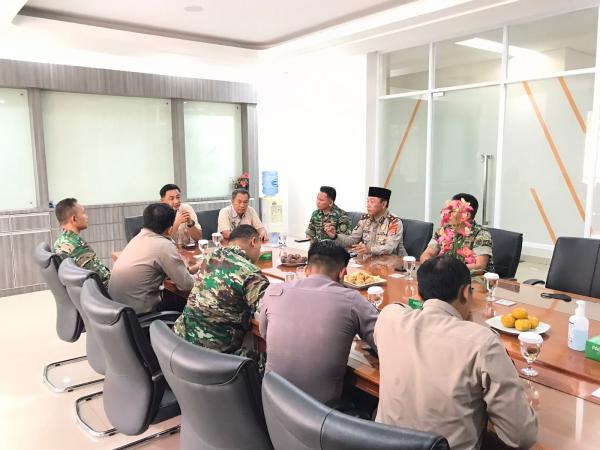 Ditpamobvit Polda Banten dengan PT MMS Koordinasi Tertibkan Natupang, Parkir Liar dan Pedagang Liar