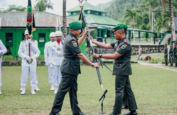Letkol Infanteri Ucok Namara Resmi Jabat Danyonif 764 Iamba Baua Kaimana