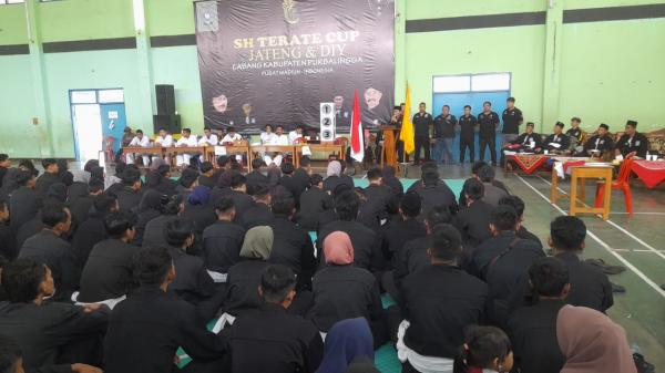 Kejuaraan Pencak Silat SH Terate Cup Jateng dan DIY di Purbalingga Sukses Dilaksanakan