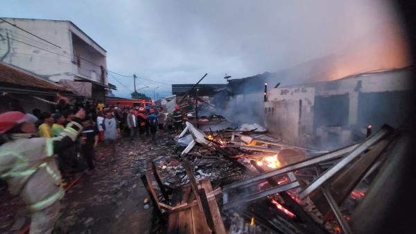 Kerugian Kebakaran Pasar Ciawi Tasikmalaya Masih Dihitung, Pedagang: Saya Pribadi Sekitar Rp250 Juta