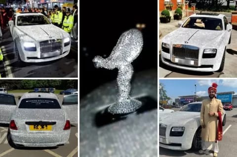 Ribuan Pengguna Medsos Terpesona Rolls Royce Bertabur Berlian di London