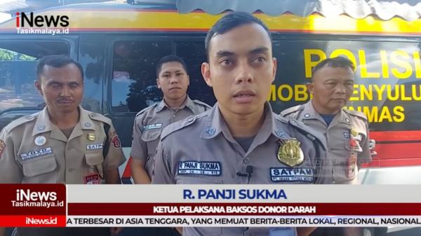 VIDEO: HUT Satpam ke-42, Satbinmas Polres Tasikmalaya Kota Bersama Satpam Gelar Donor Darah