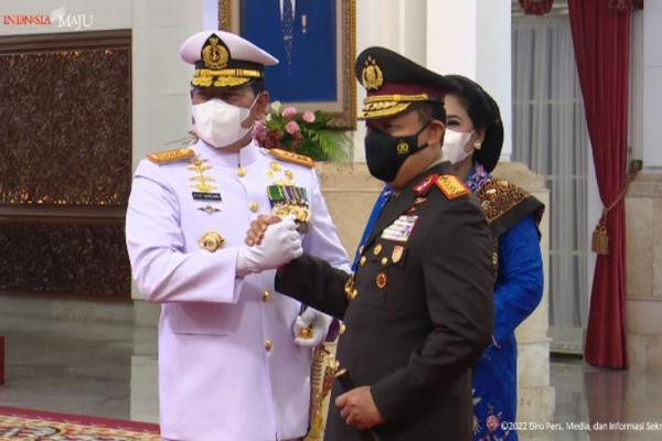 Laksamana Yudo Margono Resmi Dilantik Presiden Jokowi Sebagai Panglima TNI
