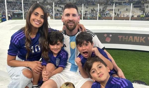 Kisah Romansa Antonella dan Messi, serta 2 Anak Mereka yang Lahir Sebelum Menikah
